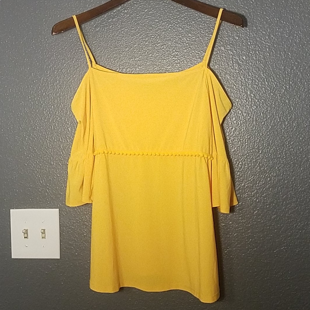 Diana Belle Yellow Blouse